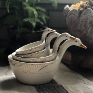 Anthropologie Geese Measuring Cups